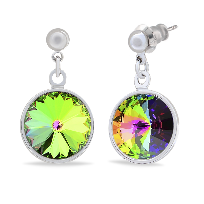 

Серьги KOBI RIVOLI KOLO 12 мм со Swarovski модели 7740-1076-23-32