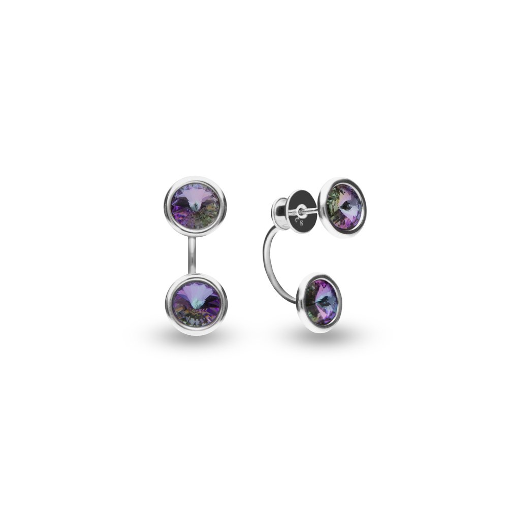 

Серебряные серьги SPARK Gavia со Swarovski модели KF1122SS29VL