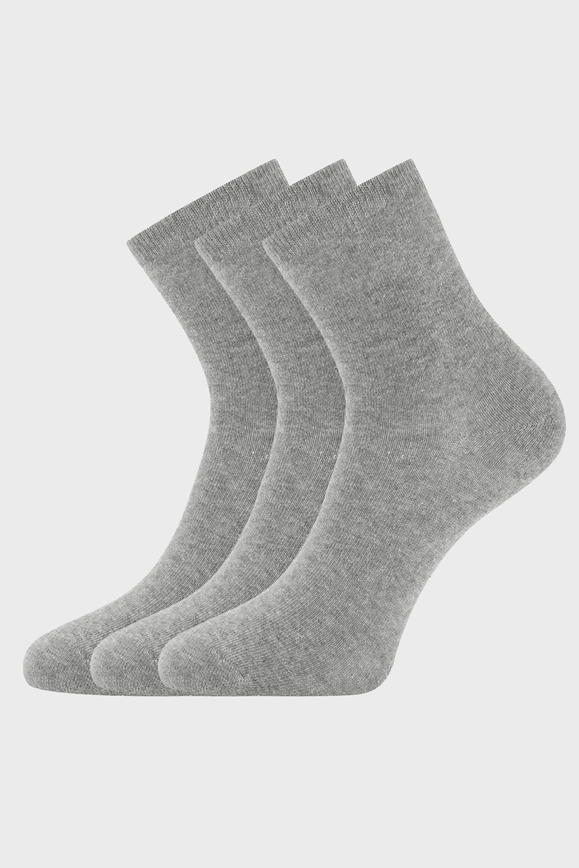 

Женские серые носки (3 пары) Oodji - 57102466T3/47469, Женские серые носки (3 пары) Oodji 35-37 57102466T3/47469/37