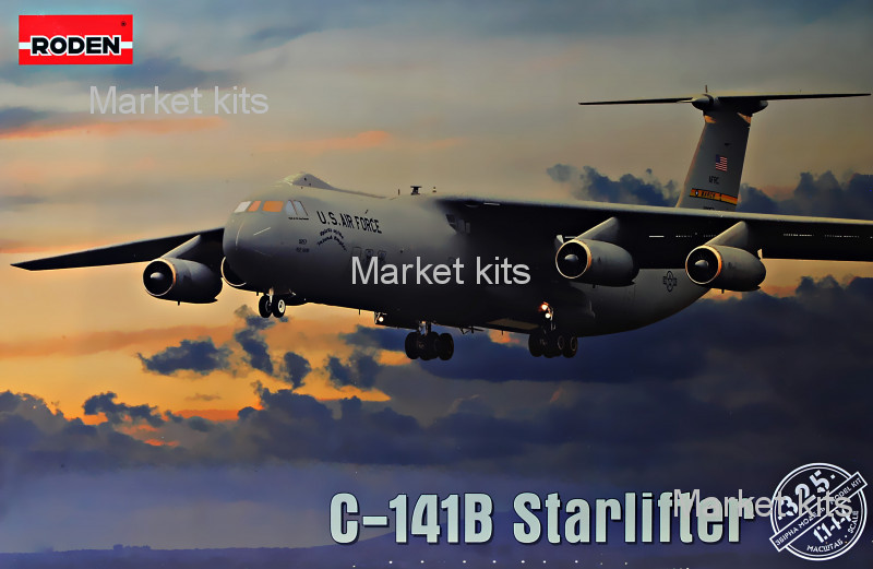 

Транспортный самолет "Lockheed C-141B Starlifter" 1:144 RODEN (RN325)