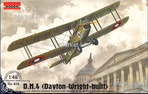 

Самолет D.H.4 (Dayton-Wright-built) 1:48 RODEN (RN414)