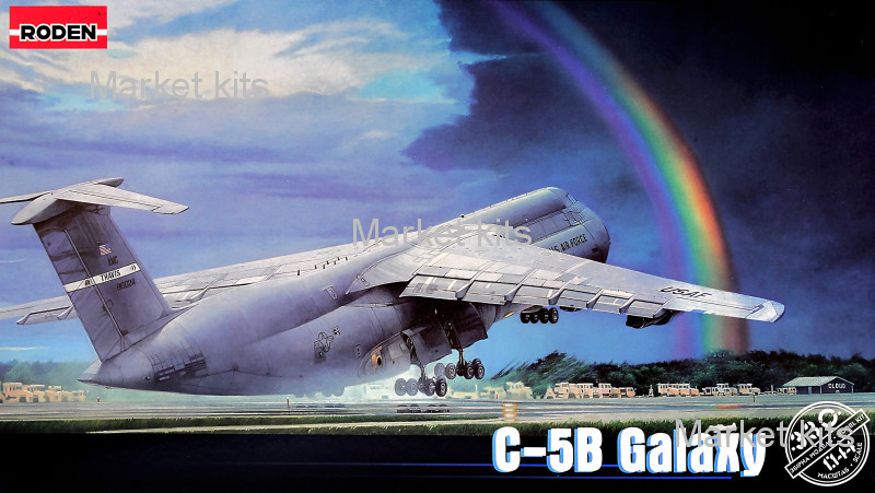 

Самолет Lockheed C-5B Galaxy 1:144 RODEN (RN330)