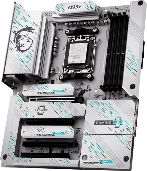 фото Материнська плата MSI B850 Gaming Plus WIFI PZ