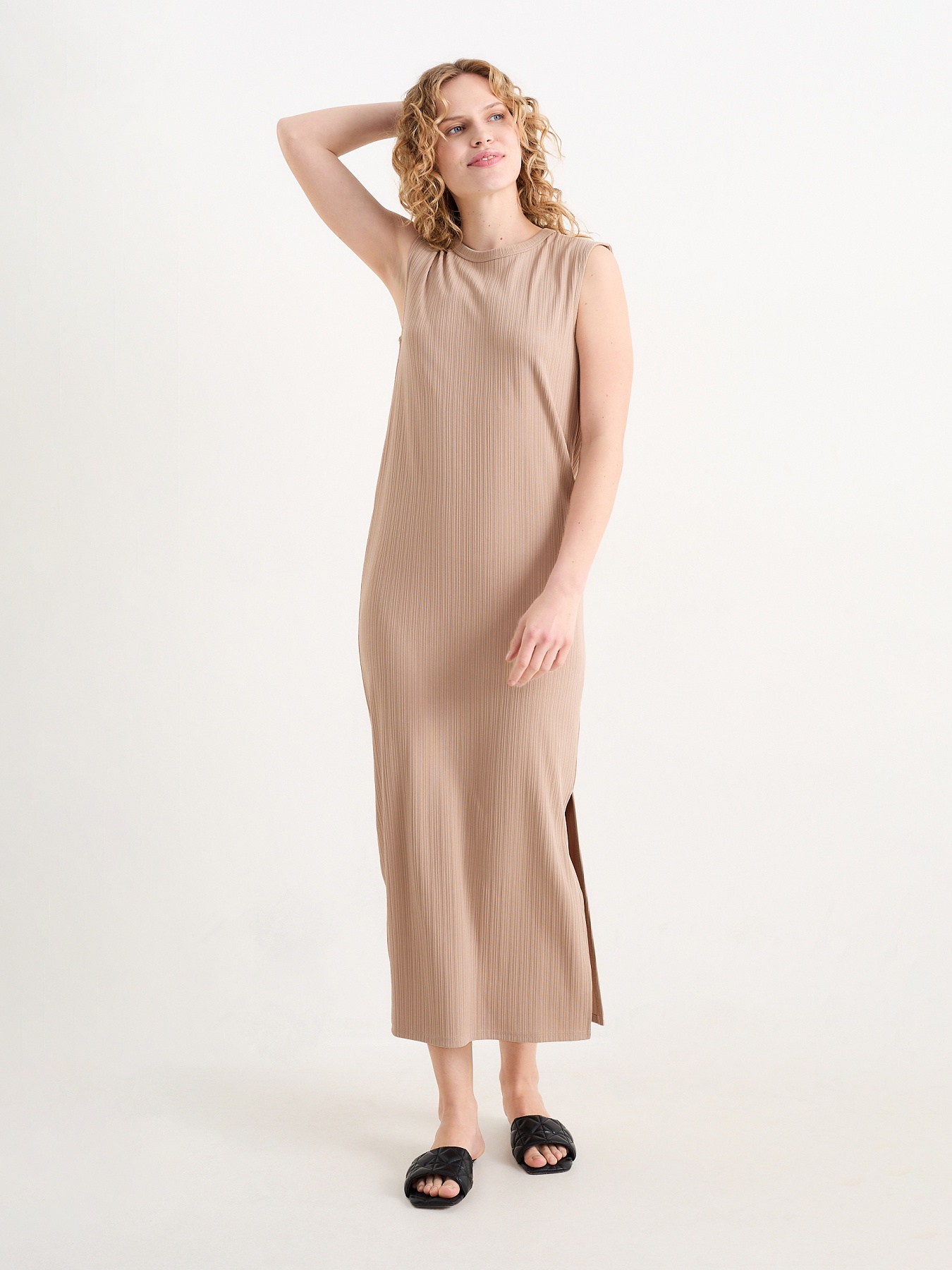 Сукня довга літня жіноча C&A GD-00192420 XL Бежева від Rozetka на платформі USKIDKA Акція на Сукня довга літня жіноча C&A GD-00192420 XL Бежева від Rozetka