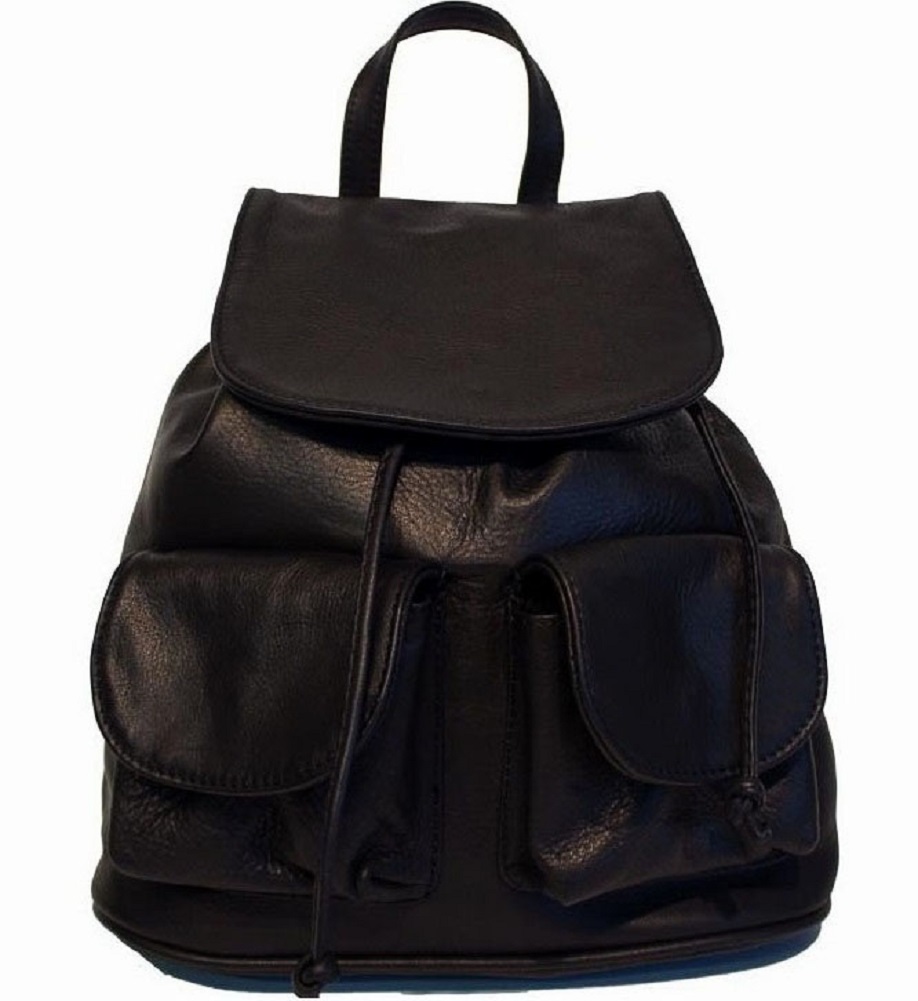 

Кожаный рюкзак Bottega Carele BC707 black