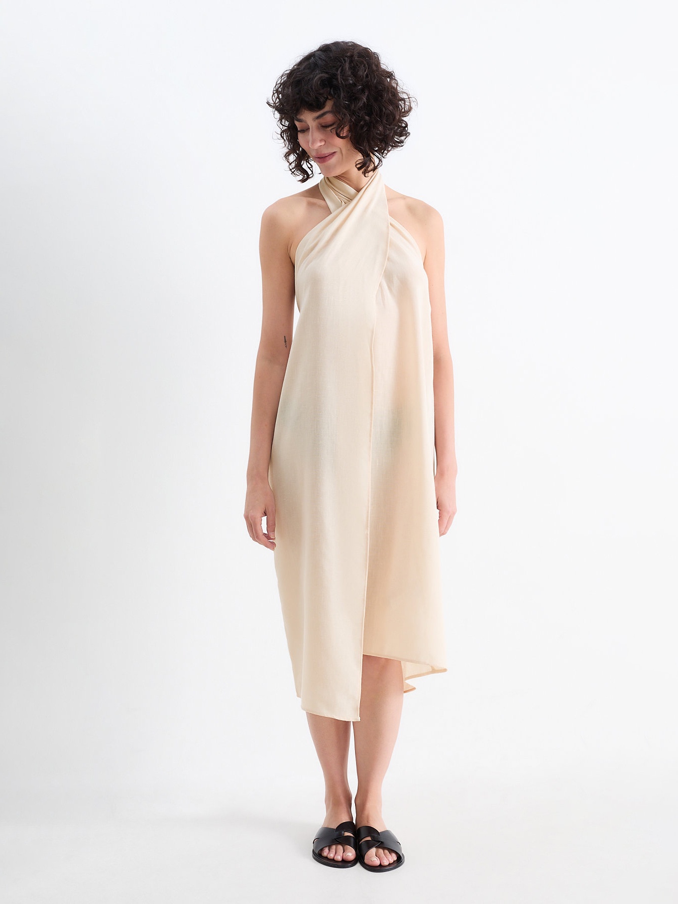 Сукня міді літня жіноча C&A GD-00192499 L-XL Молочна від Rozetka на платформі USKIDKA Акція на Сукня міді літня жіноча C&A GD-00192499 L-XL Молочна від Rozetka