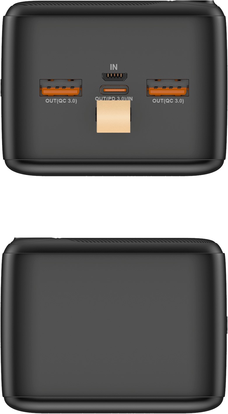 фото Зовнішній акумулятор (павербанк) Kruger&Matz KM0908 40000mAh Black