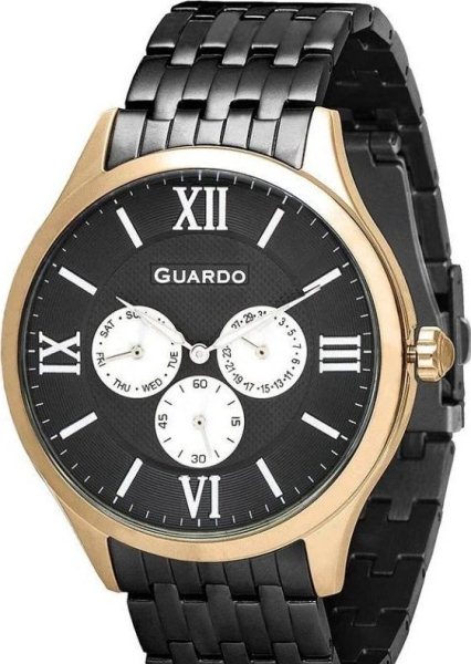 

Мужские наручные часы Guardo P11165(m) RgBB