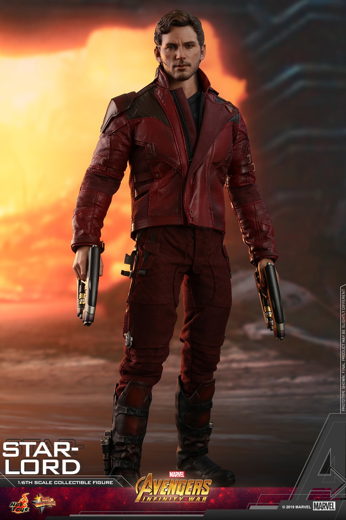 

Коллекционная фигурка Hot Toys Мстители: Война бесконечности - Звездный Лорд