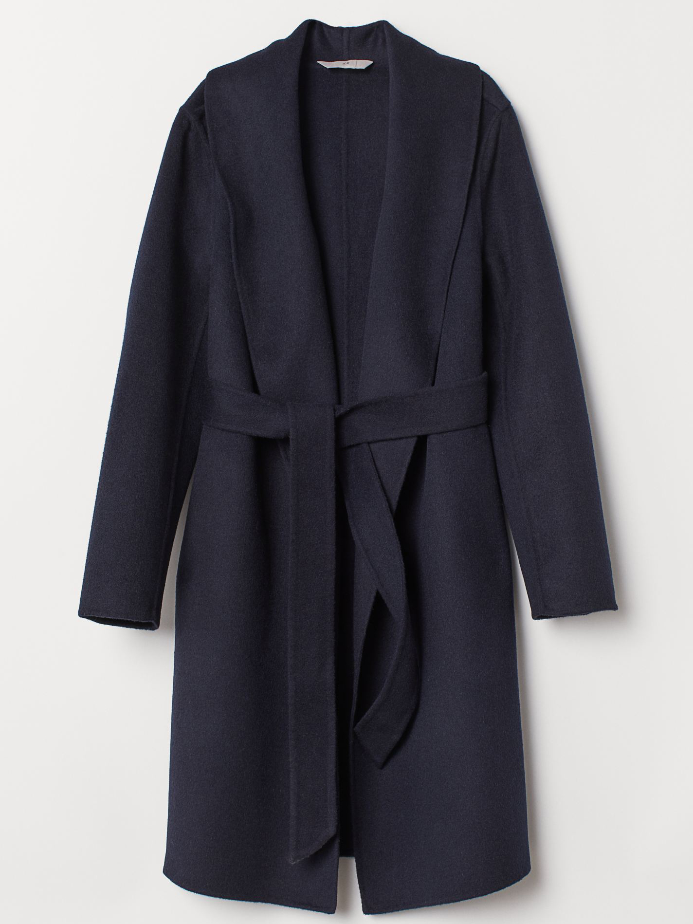 

Пальто H&M 0690491-9 38 Темно-синее