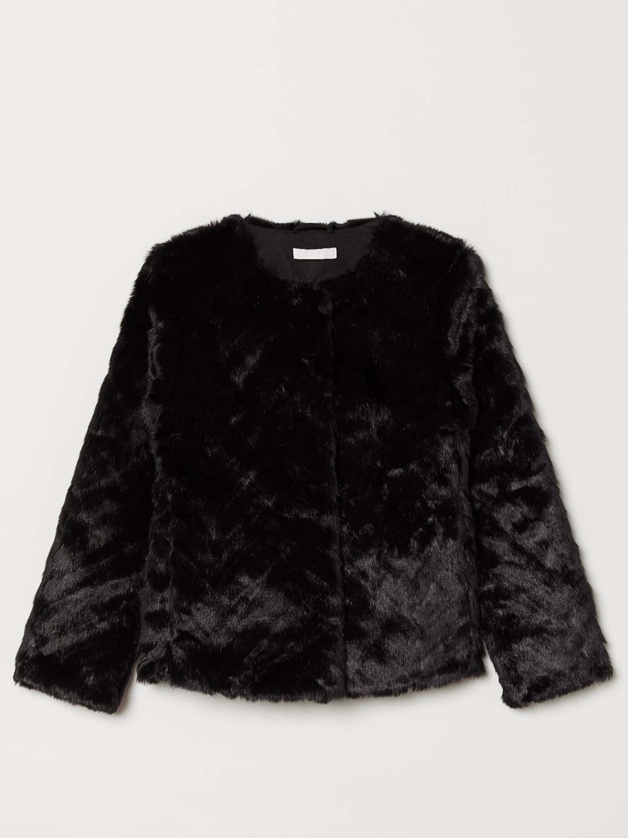 

Полушубок H&M -0667446-8 L Черный