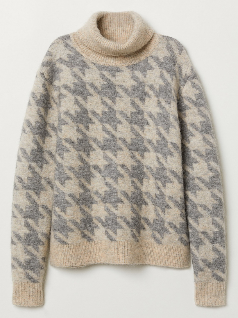 

Джемпер H&M 0685383-8 S Бежевый