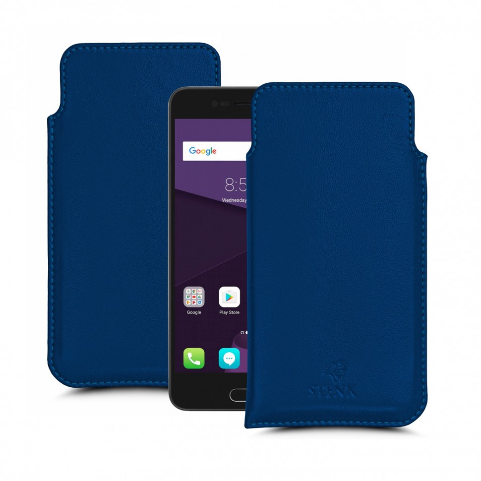 

Футляр Stenk Elegance для ZTE Blade V8 Синий
