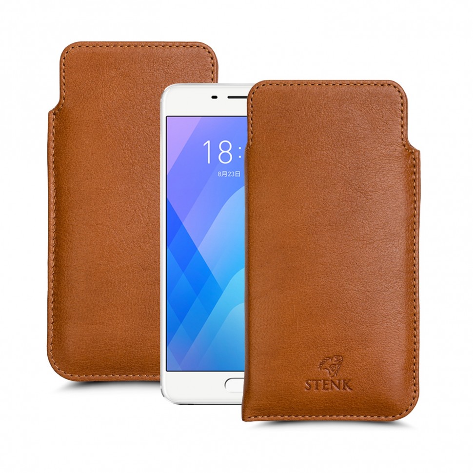 

Футляр Stenk Elegance для Meizu M6 Note Camel