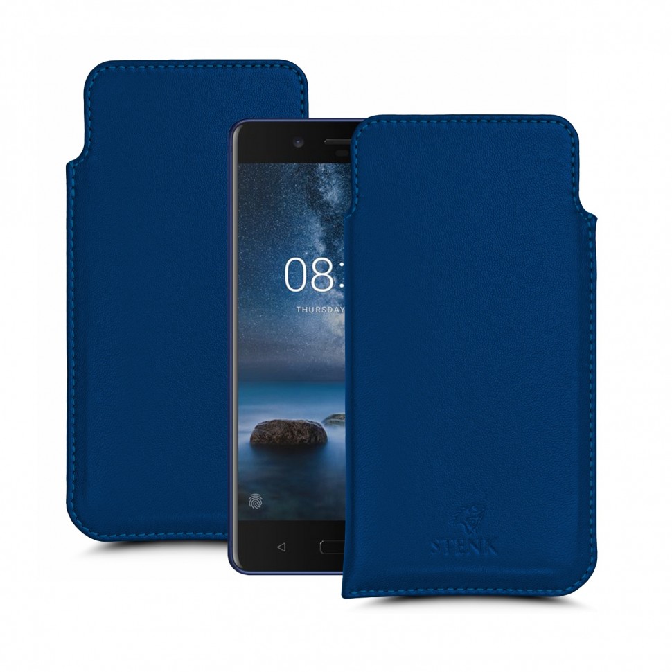 

Футляр Stenk Elegance для Nokia 8 Синий