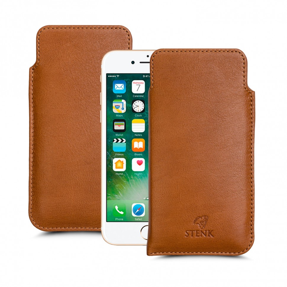 

Футляр Stenk Elegance для Apple iPhone 7 Camel