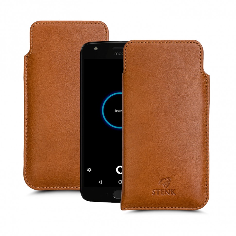 

Футляр Stenk Elegance для Motorola Moto X4 Camel