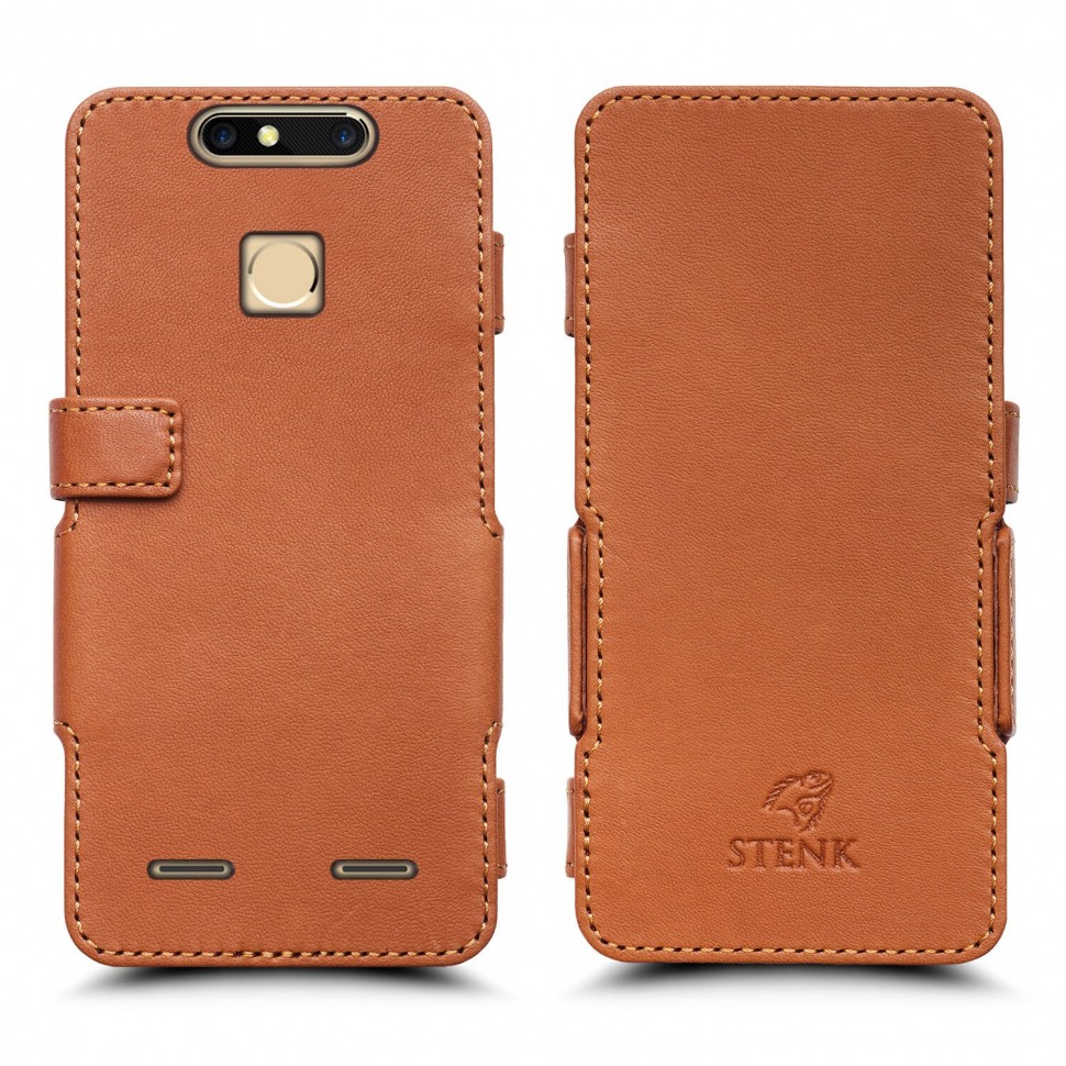 

Чехол книжка Stenk Prime для ZTE Blade V8 mini Camel
