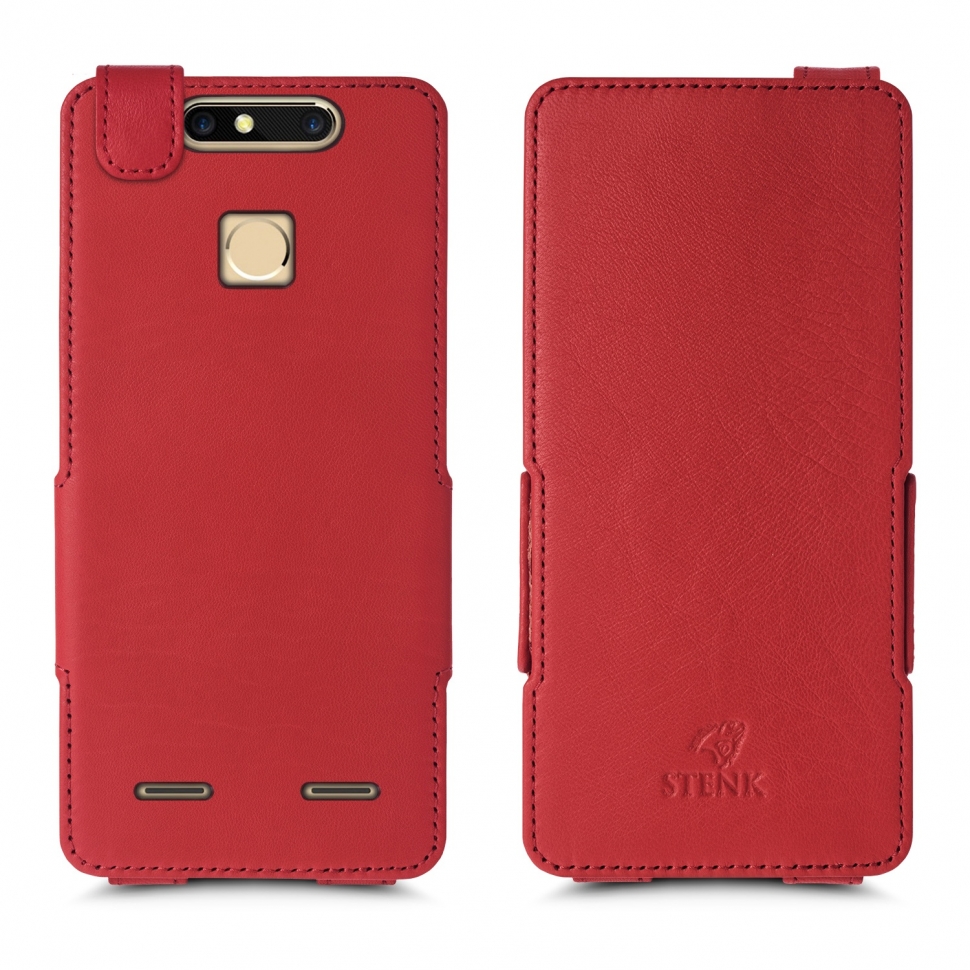 

Чехол флип Stenk Prime для ZTE Blade V8 mini Красный