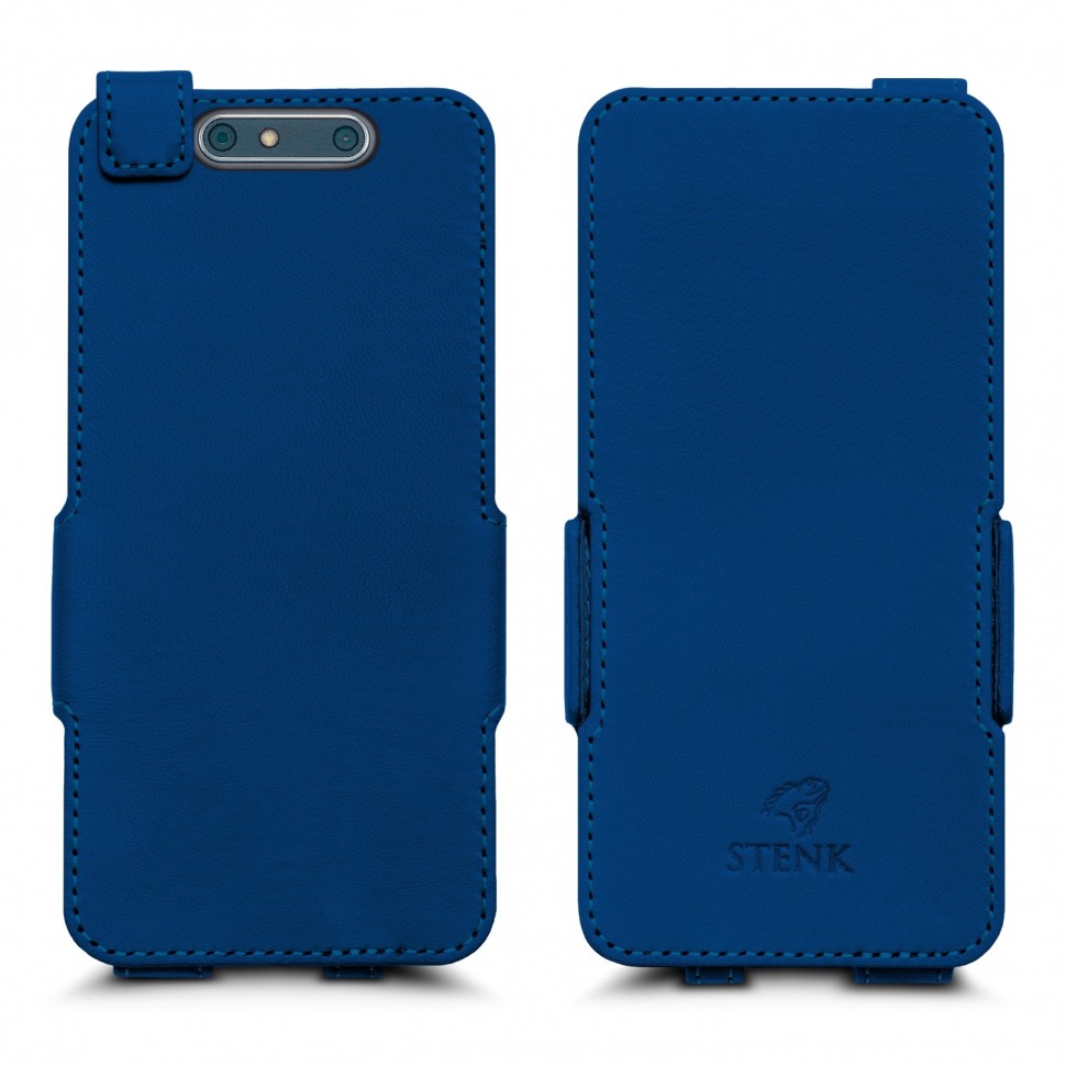 

Чехол флип Stenk Prime для ZTE Blade V8 Синий