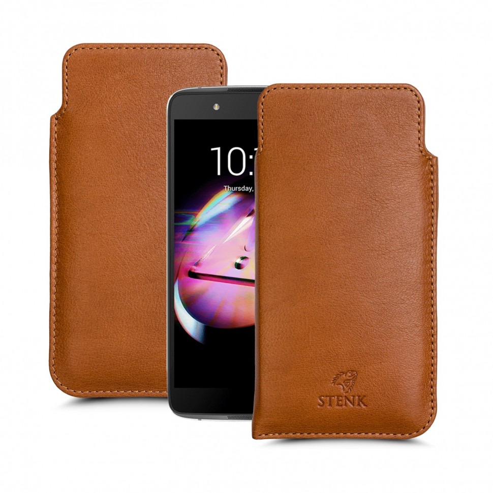 

Футляр Stenk Elegance для Alcatel Idol 4 Camel