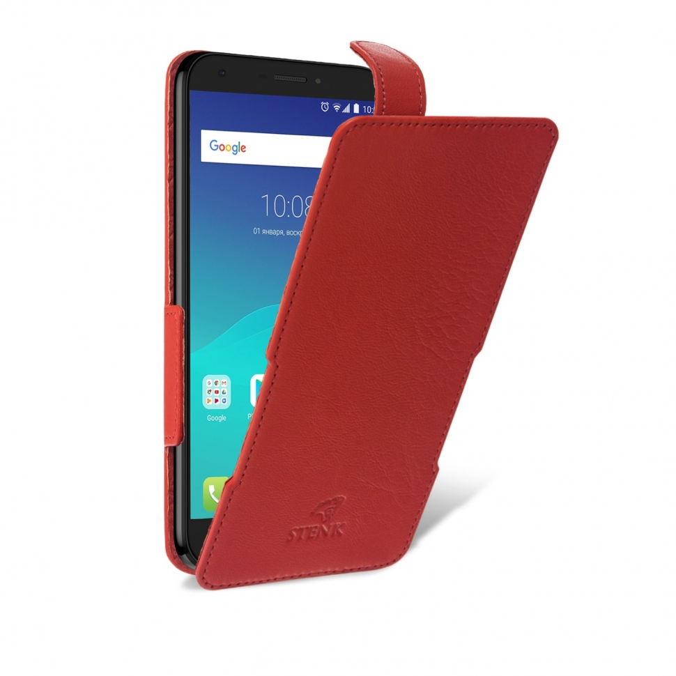 

Чехол флип Stenk Prime для ZTE Blade A6 Lite Красный