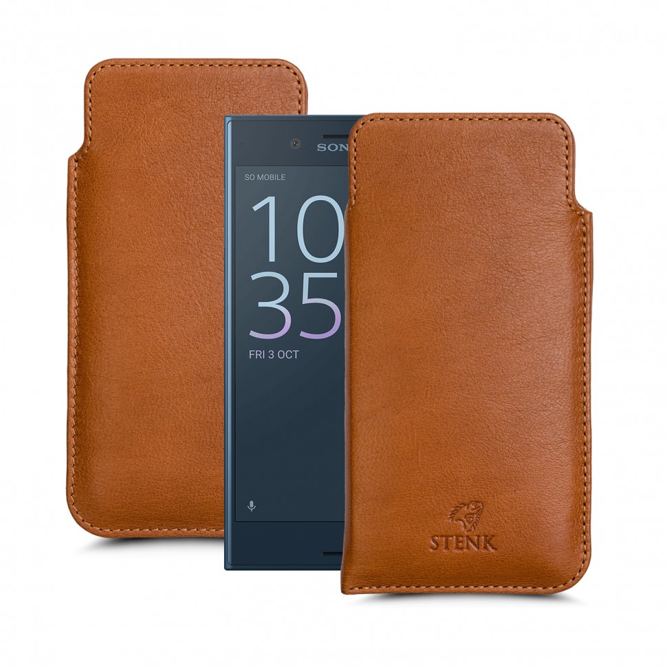 

Футляр Stenk Elegance для Sony Xperia XZ Camel