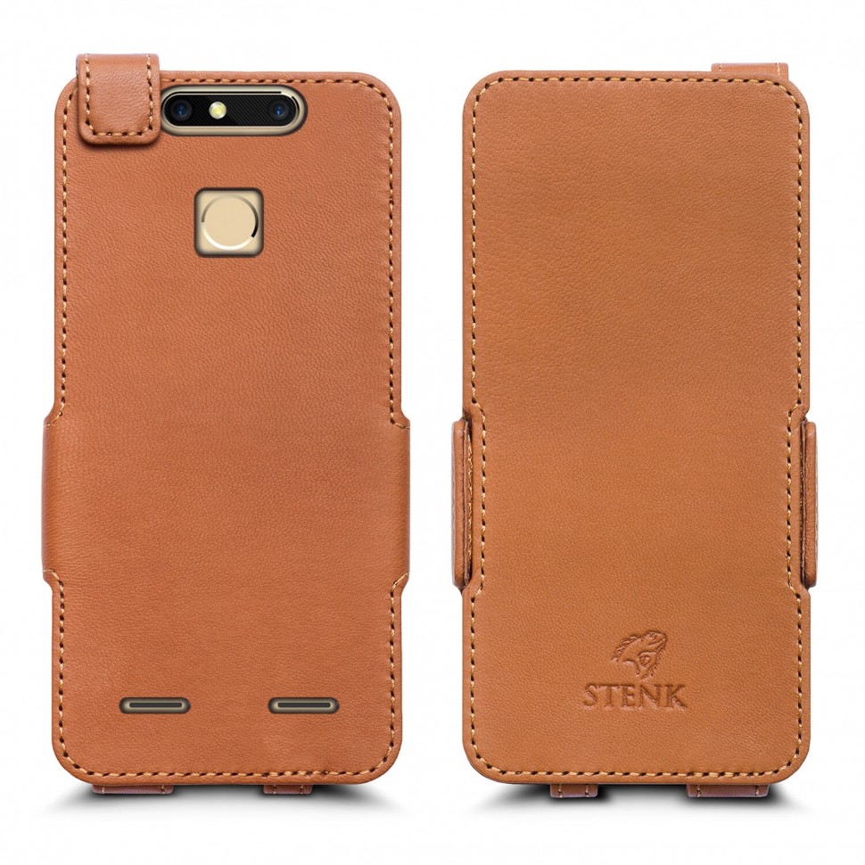 

Чехол флип Stenk Prime для ZTE Blade V8 mini Camel