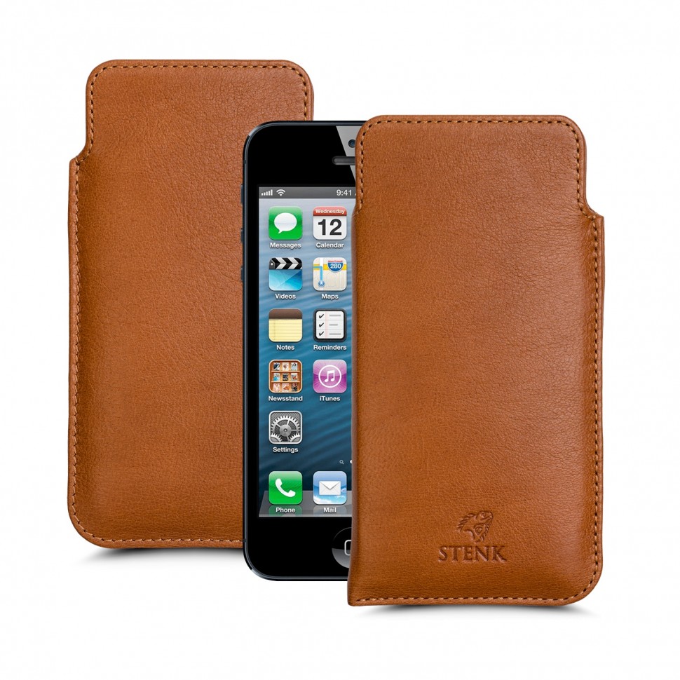 

Футляр Stenk Elegance для Apple iPhone 5/ 5S Camel
