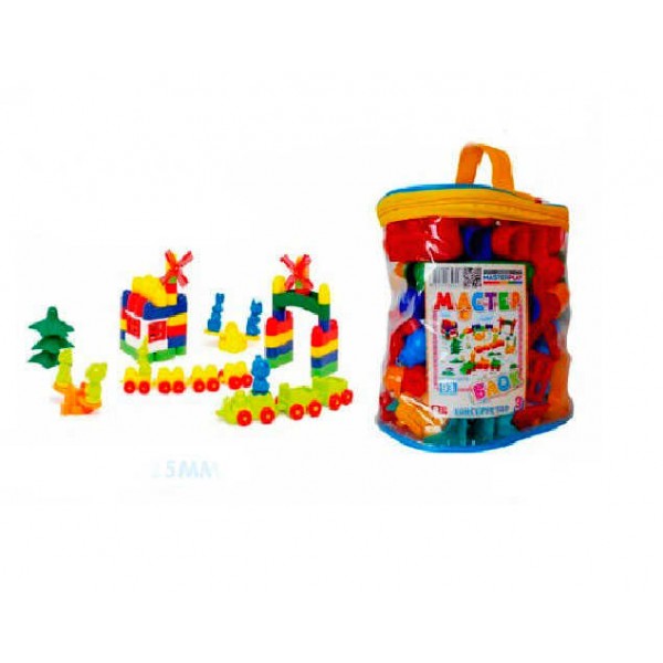

Конструктор Мастер 2 93 дет. 1-025 6 Color Plast - 219123