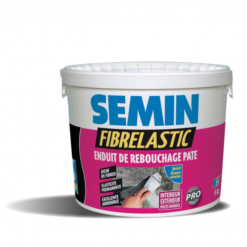 

Шпаклівка для ремонту тріщин Semin Fiberplastic 5кг