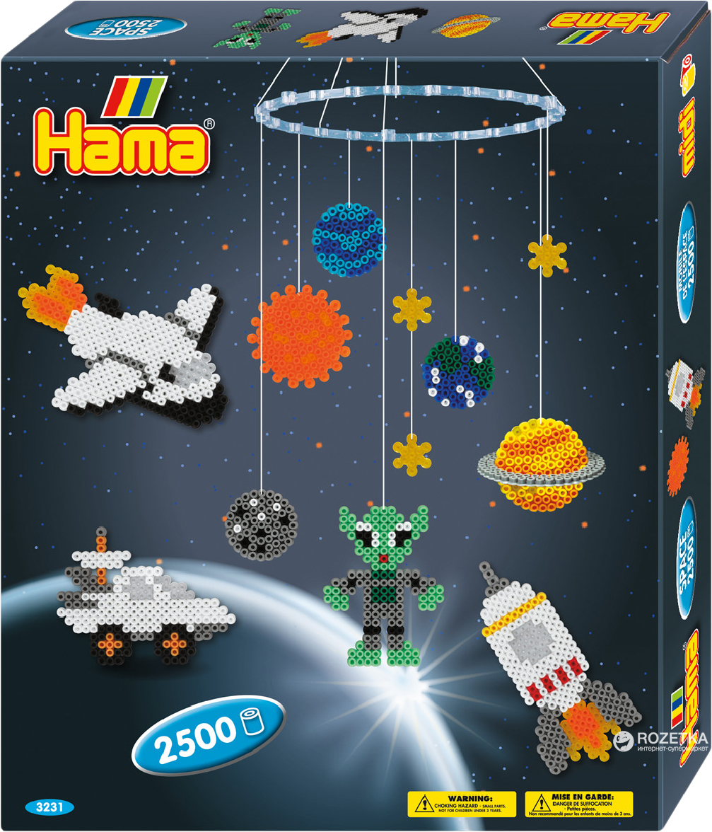 

Термомозаика Hama Midi Набор Космос 5+ (3231) (28178032319)