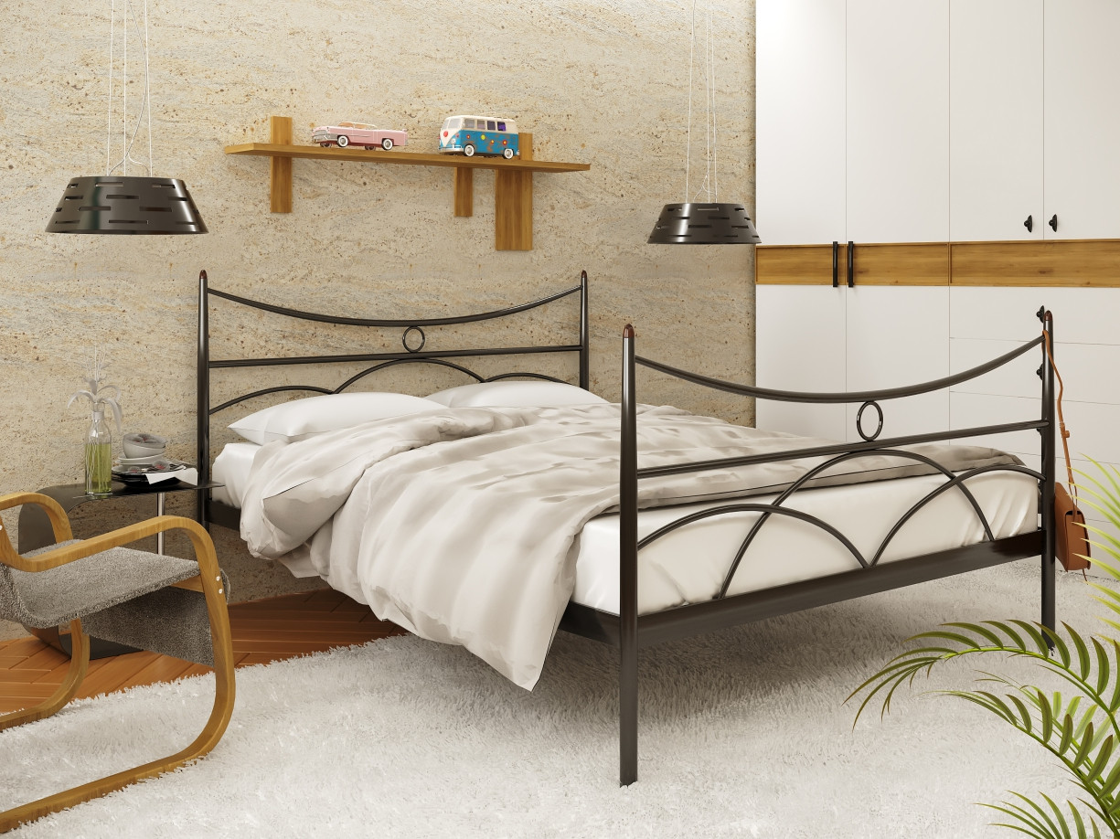 

Кровать металлическая BARSELONA-2 (Барселона) 140х200