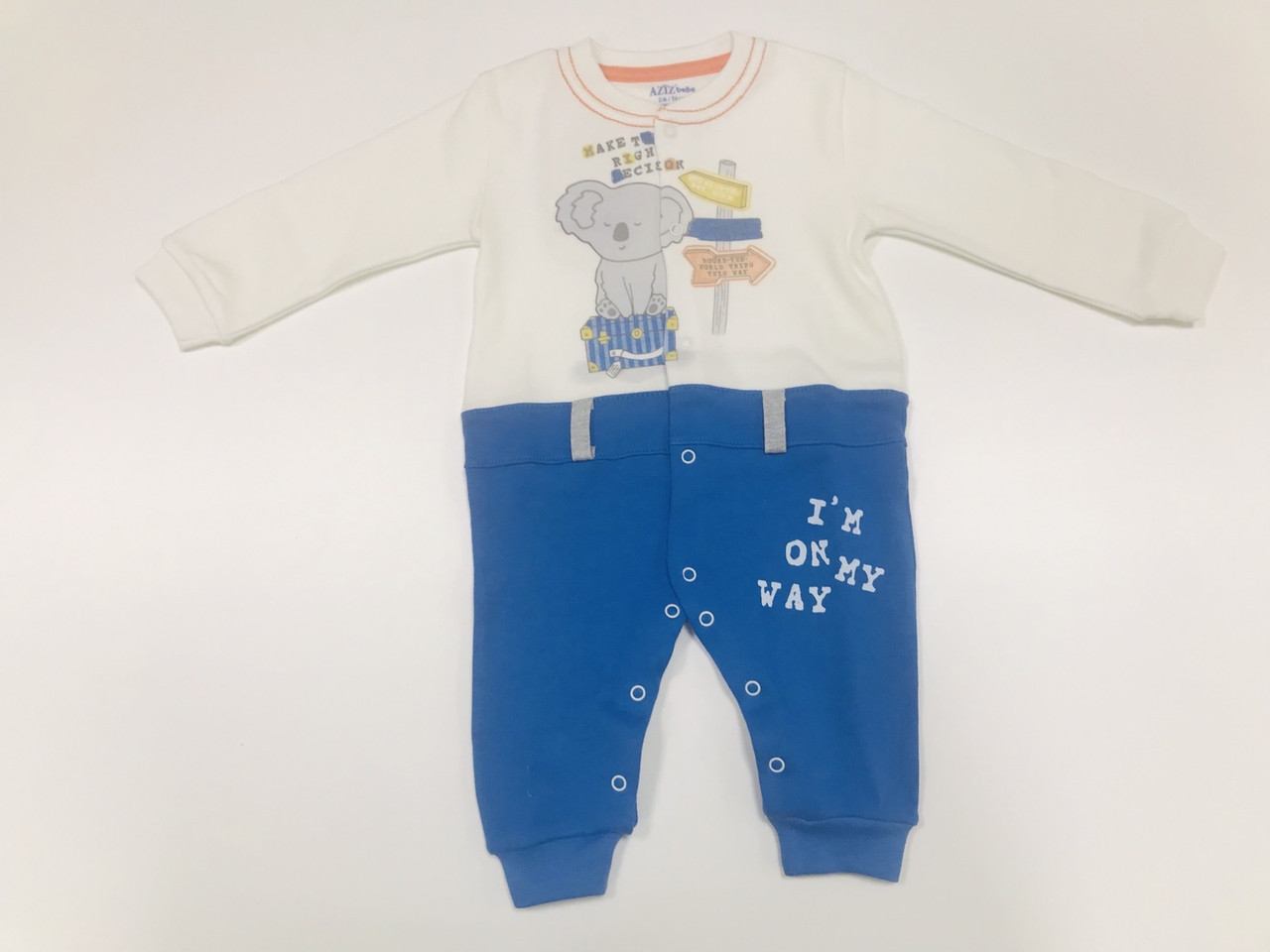 

Человечек для мальчика AZIZ bebe 006430 рост 56