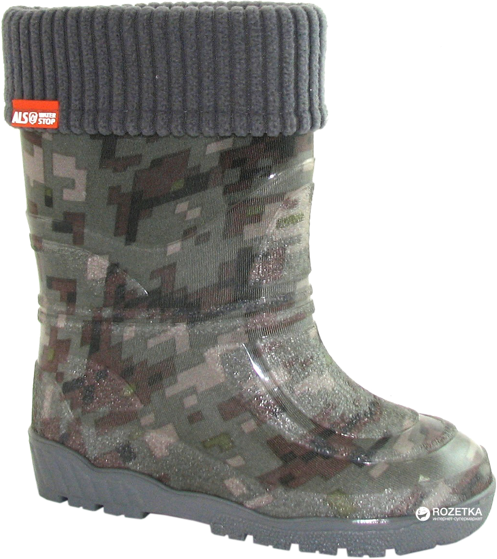 

Резиновые сапоги Alisa Line Color 301 30 (18.5 см) Темно-зеленые