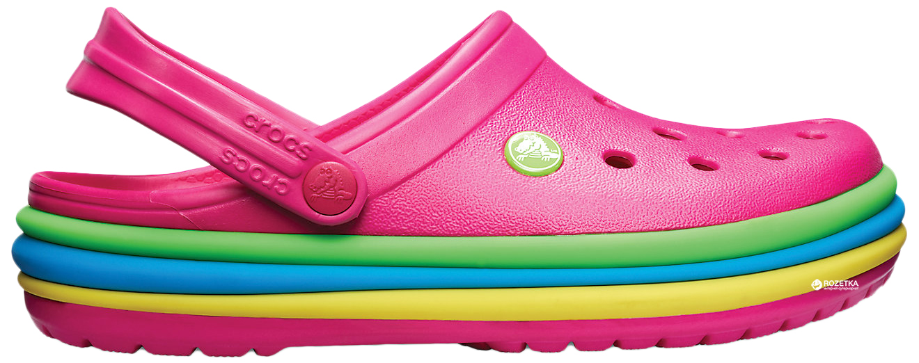 Кроксы Crocs Jibbitz CB Rainbow Band 205212-6X0-M5/W7 37-38 22.9 см ...