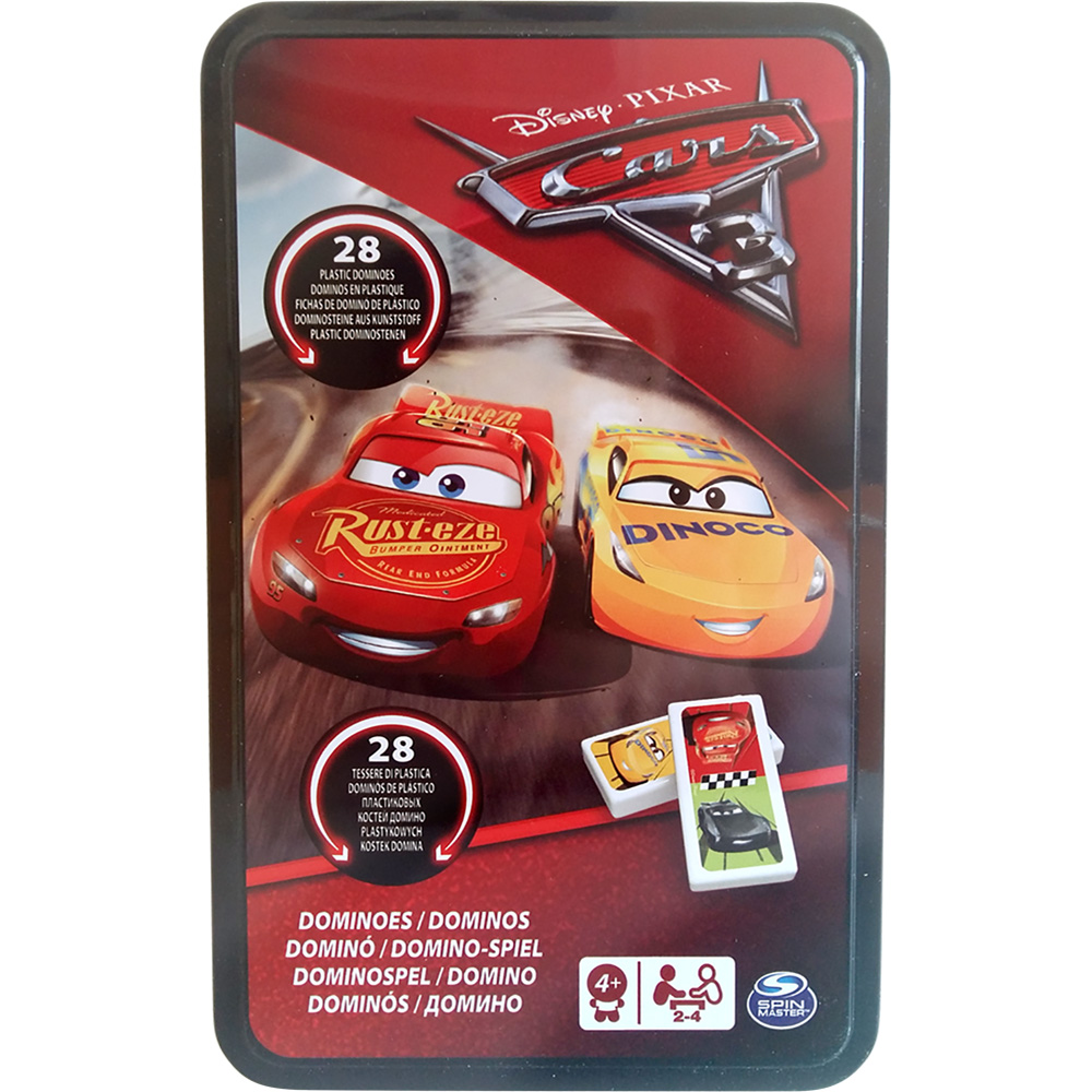 

Настольная игра: домино "Тачки-3" (в жестяной коробке), (SM98408/6035600)