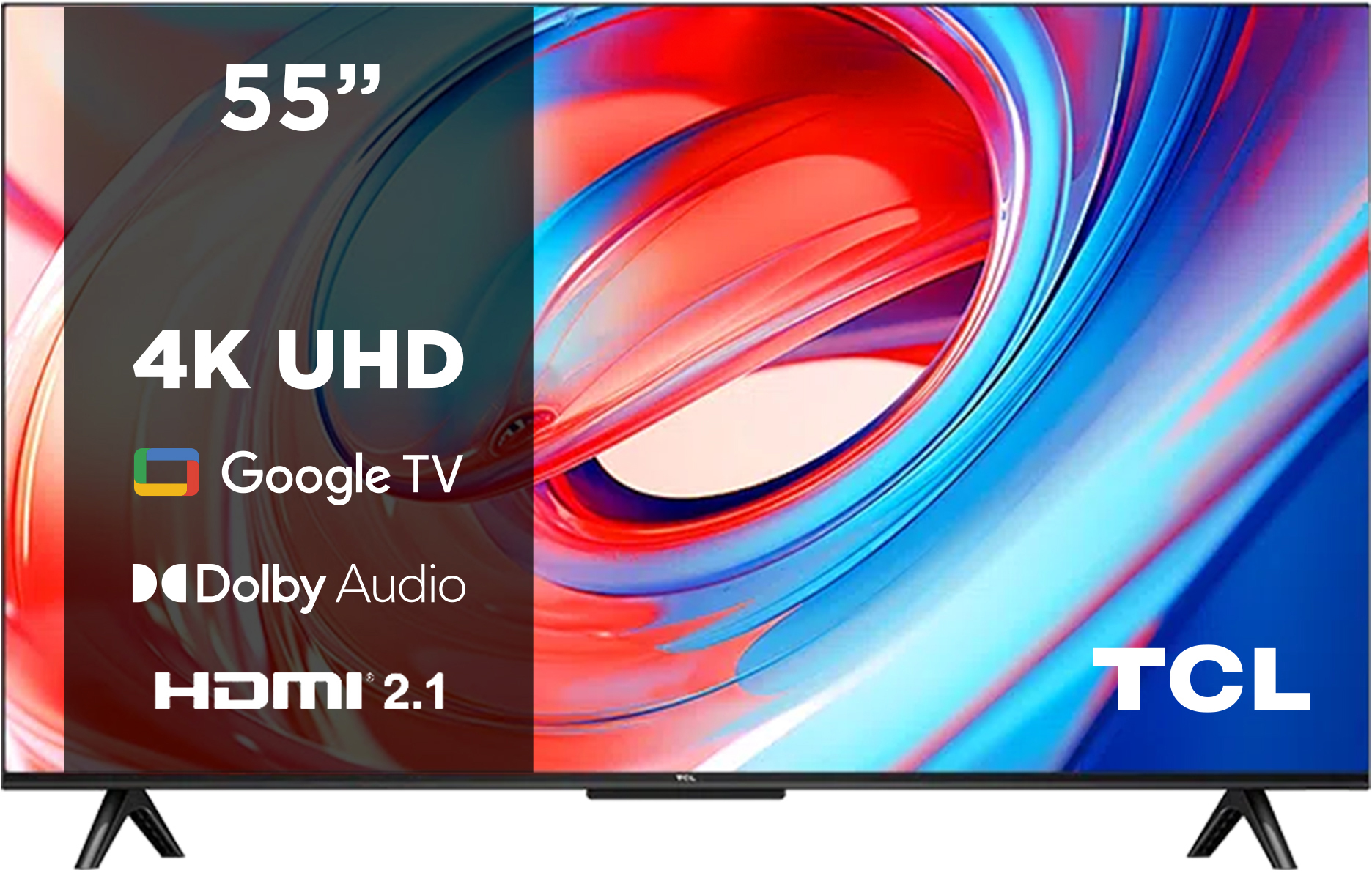 【カノア】TCL 55V6B 55インチ 4K UHD テレビ Телевизор TCL 55