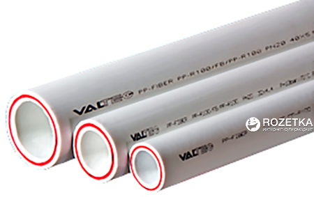 

Труба полипропиленовая VALTEC армированная стекловолокном PP-FIBER PN 20 40 мм длина 4 м (VTp.700.FB20.40)