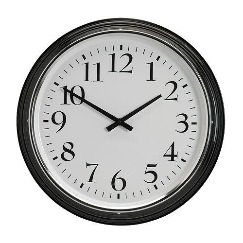 

Часы IKEA BRAVUR 45 см черный 403.919.02