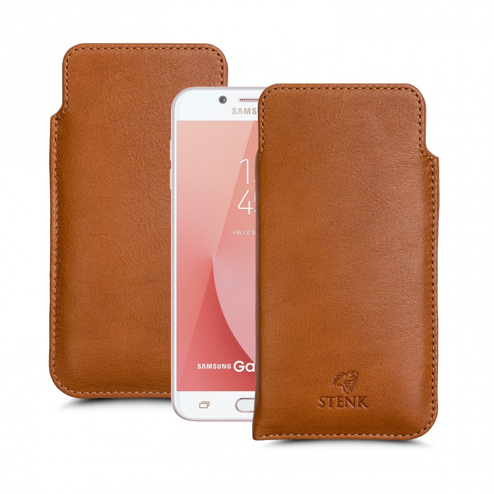 

Футляр Stenk Elegance для Samsung Galaxy C8 Camel