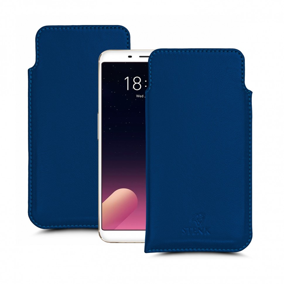 

Футляр Stenk Elegance для Meizu M6s Синий