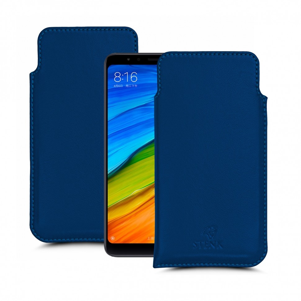 

Футляр Stenk Elegance для Xiaomi Redmi 5 Синий