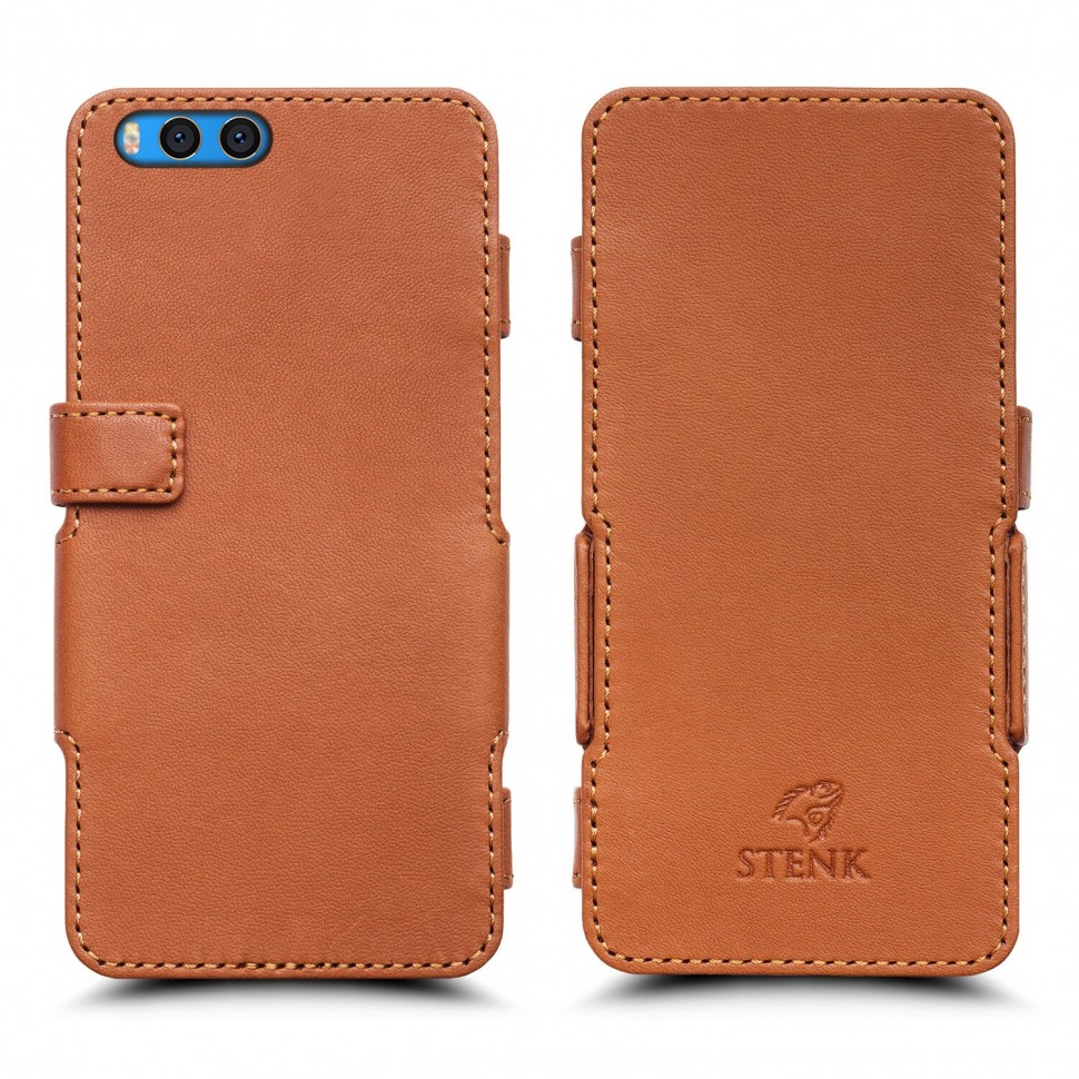

Чехол книжка Stenk Prime для Xiaomi Mi Note 3 Camel