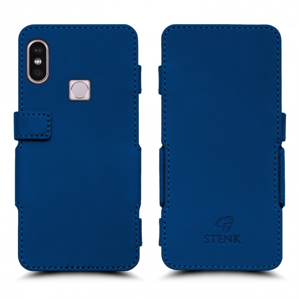 

Чехол книжка Stenk Prime для Xiaomi Redmi Note 5 Pro Синий