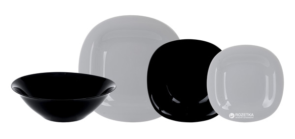 

Сервиз столовый Luminarc Granit & Black из 19 предметов