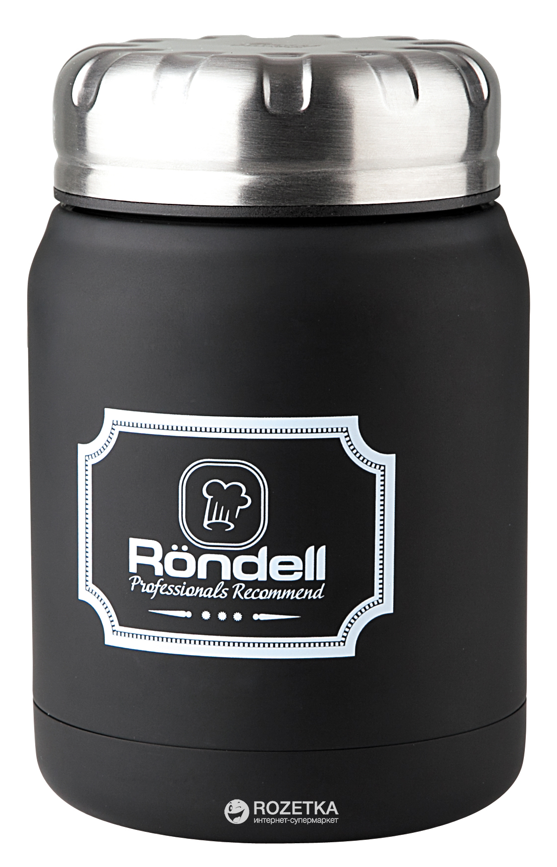 

Термос пищевой Rondell Picnic 0.5 л Black (RDS-942)