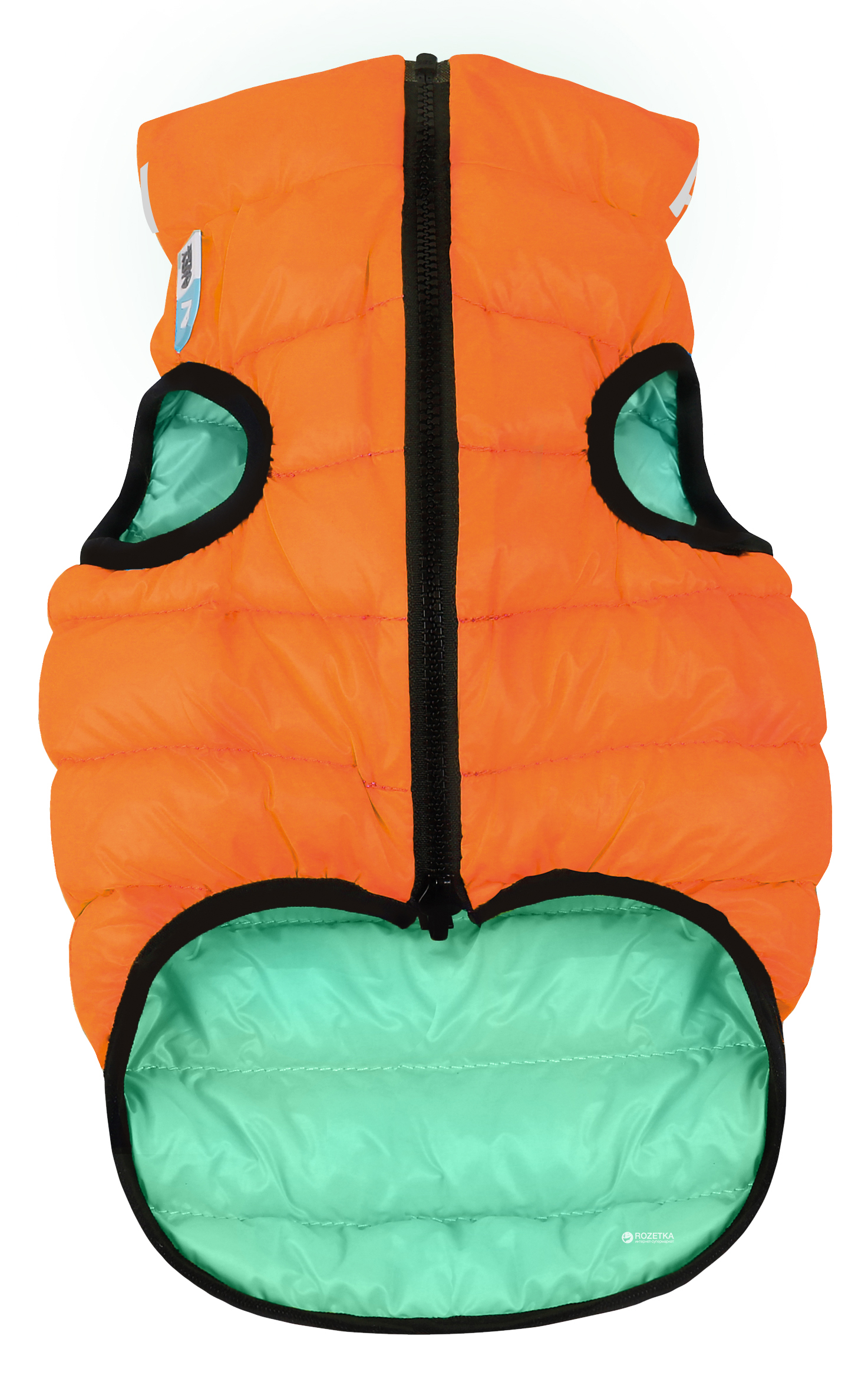

Двусторонняя курточка для собак Airy Vest Lumi для средних собак S 40 Мятно-оранжевая (2244)