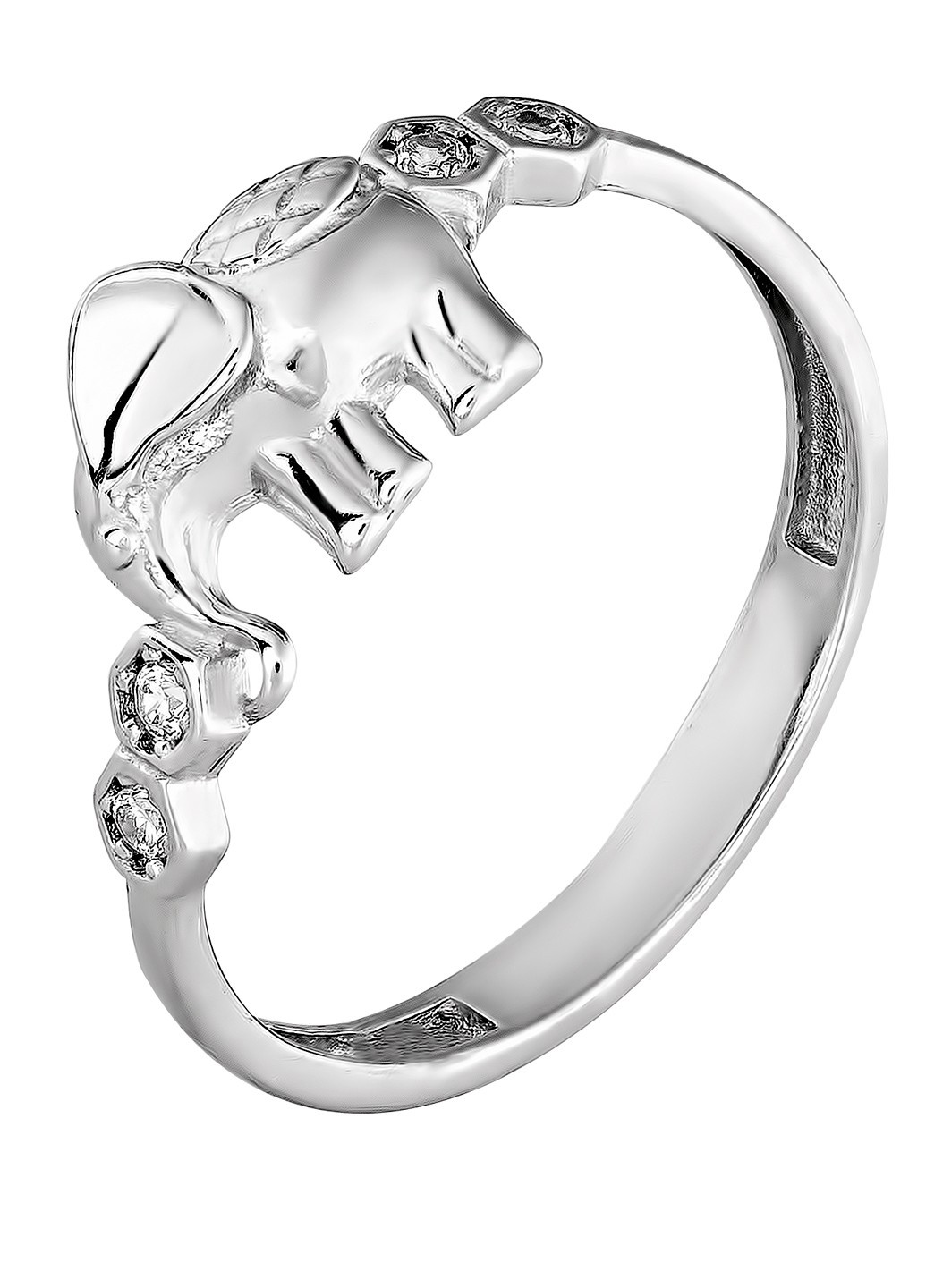

Серебряное кольцо HARMONY с00431 19 бел.