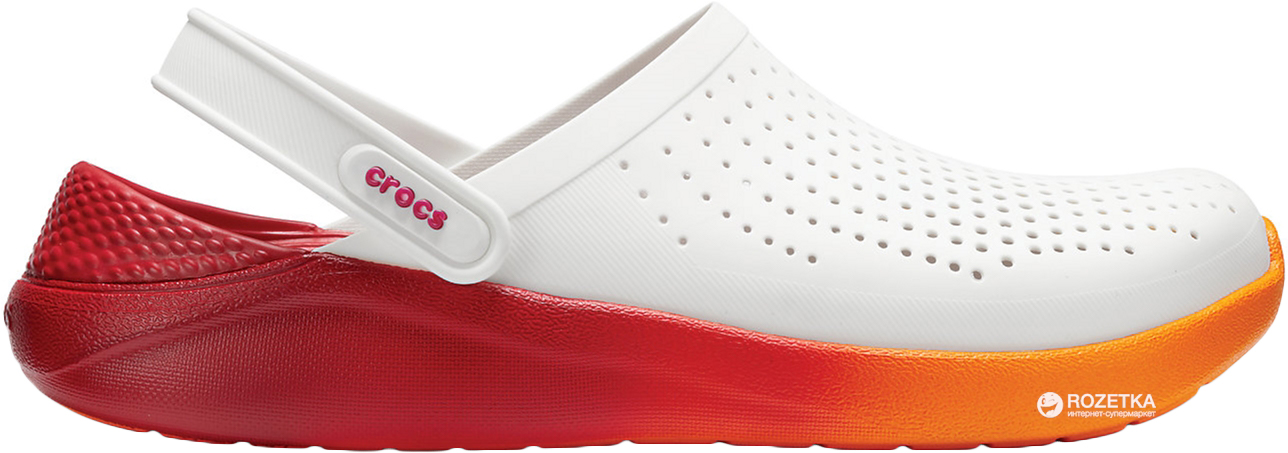 

Сабо Crocs Jibbitz LiteRide Graphic 205070-127-M9/W11 42-43 26.3 см Белые